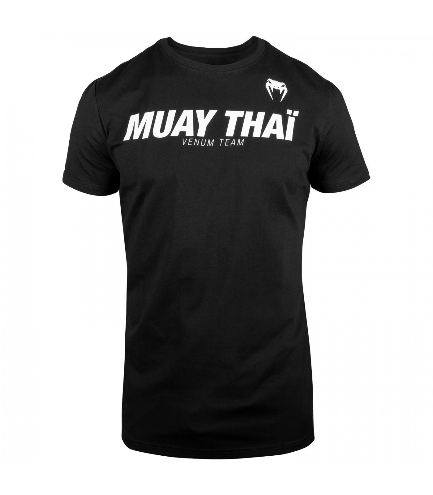 Тениска - Venum Muay Thai VT T-shirt - Black / White​